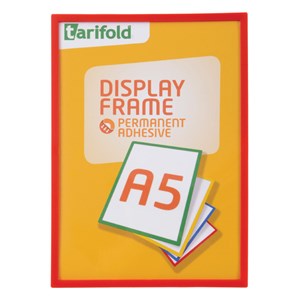 Obrázek Kapsy samolepicí Display Frame - A5 / červená