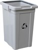 Obrázek Odpadkový koš na tříděný odpad - 33l / šedý