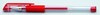 Obrázek Gelové pero Sakota s víčkem - červená