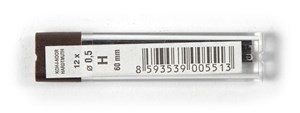 Obrázek Tuhy do mikrotužek KOH-i-NOOR - 0,5 mm / H