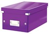 Obrázek Krabice Leitz Click & Store - na DVD / fialová