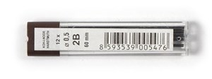 Obrázek Tuhy do mikrotužek KOH-i-NOOR - 0,5 mm / 2B