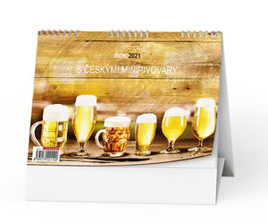 Obrázek Kalendář stolní obrázkový Rok s českými pivovary / BSE10
