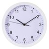 Obrázek Nástěnné hodiny Hama Elba bílé / tichý chod / průměr 25 cm