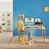 Obrázek Balanční židle Leitz COSY Ergo - teplá žlutá