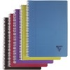 Obrázek Blok kroužkový Clairefontaine Linicolor intesive A4 - linka / 90 listů / mix barev