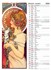 Obrázek Kalendář nástěnný Alfons Mucha / N177