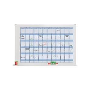 Obrázek Plánovací tabule PLUS - roční / 720 x 50 x 1030