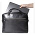 Obrázek Taška na notebook Exactive kožená - černá / 15,6