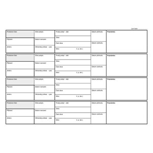 Obrázek Ubytovací kniha Baloušek A4 / 40 stran / ET520