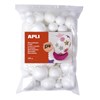 Obrázek Polystyrénové koule APLI Jumbo / mix velikostí / 100 ks