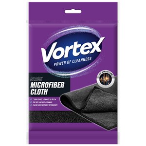 Obrázek Utěrka z mikrovlákna VORTEX - černá 30 x 50 cm