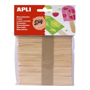 Obrázek Dřívka APLI přírodní / 50 ks