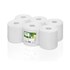 Obrázek Papírové ručníky v rolích - bílé / 1-vrstvé / 300 m / 6 rolí