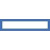Obrázek Magnetický informační rámeček LEAN A4/A3 - 317 x 75 mm / modrá / 10 ks