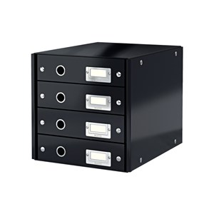 Obrázek Zásuvkový box Leitz Click & Store - 4 zásuvky / černá
