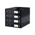Obrázek Zásuvkový box Leitz Click & Store - 4 zásuvky / černá