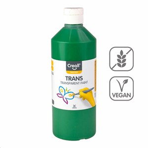 Obrázek Transparentní barva Creall Trans - 500 ml / zelená