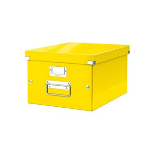Obrázek Krabice Leitz Click & Store - M střední / žlutá