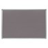 Obrázek Tabule filcová v hliníkovém rámu ARTA - 60 x 90 cm / šedá