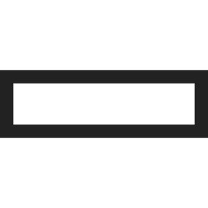 Obrázek Magnetický informační rámeček LEAN A5/A4 - 230 x 75 mm / černá / 10 ks