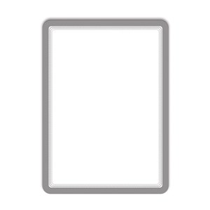 Obrázek Kapsy samolepicí Magneto - A4 / stříbrná / 2 ks