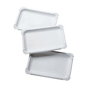 Obrázek Tácky papírové - č. 4 / 130 x 206 mm / 100 ks