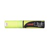 Obrázek Popisovač křídový UNI Chalk Marker PWE-8K / fluo žlutá