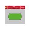 Obrázek Etikety do etiketovacích kleští - 26 x 12 mm Contact / zelená