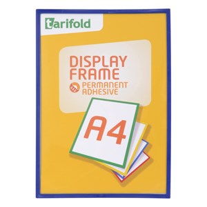 Obrázek Kapsy samolepicí Display Frame - A4 / modrá