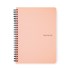 Obrázek Blok kroužkový PASTELINi - A5 / linka / oranžová