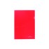 Obrázek Zakládací obal A4 barevný - tvar L / červená / 10 ks