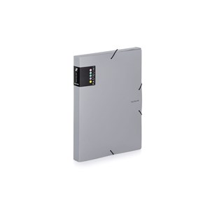 Obrázek Box na spisy A4 s gumou PASTELINi - šedá