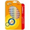 Obrázek Pastelky STABILO® EASYcolors trojhranné / 12 barev / pro leváky