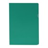Obrázek Zakládací obal A4 barevný - tvar L / zelená / 100 ks