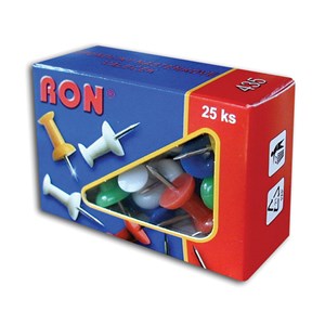 Obrázek Špendlíky na nástěnku RON - 25 ks