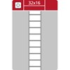 Obrázek Etikety pro termotransferové tiskárny - 32 x 16 mm / 5000 etiket na kotouči