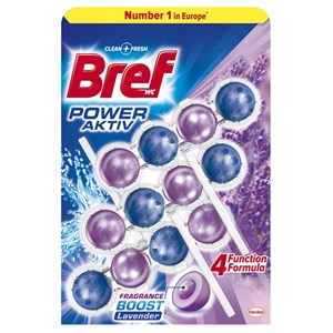 Obrázek Bref WC Power Active kuličky 3 x 50 g