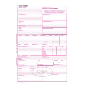 Obrázek MSK 960 mezinárodní nákladní list 5 listů NCR A4