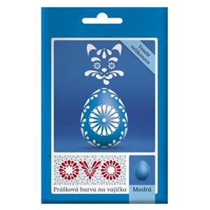 Obrázek Prášková barva na vajíčka OVO® - modrá