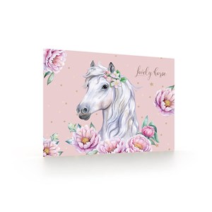 Obrázek Pracovní podložka - Kůň romantic / 60 x 40 cm