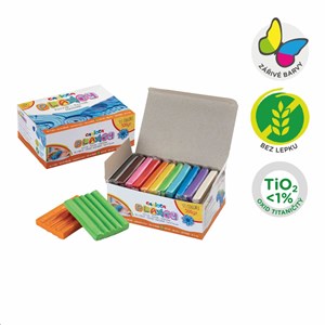 Obrázek Plastelína Carioca - 11 barev / 500 g