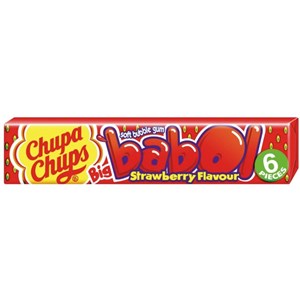 Obrázek Žvýkačky ChupaChups babol strawberry