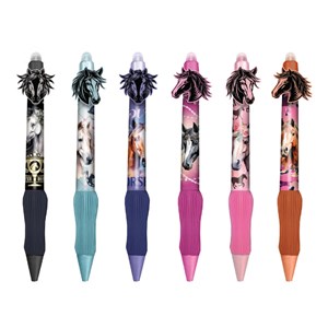 Obrázek Roller Colorino mazací - Koníci / modrá náplň