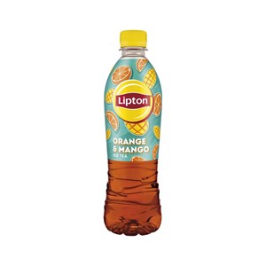 Obrázek Lipton ledový čaj - pomeranč a mango / 0,5 l