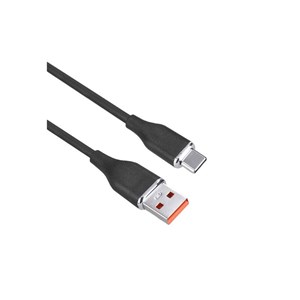 Obrázek Kabel nabíjecí silikonový - USB 2.0 A - USB-C / 1 m