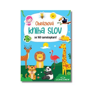 Obrázek Obrázková kniha slovo CONCORDE se samolepkami