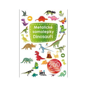 Obrázek Metalické samolepky - Dinosauři
