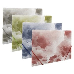 Obrázek Spisové desky A4 s gumou Luma Clouds - mix