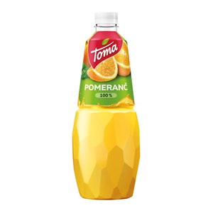 Obrázek TOMA džus 1 l - pomeranč 100%